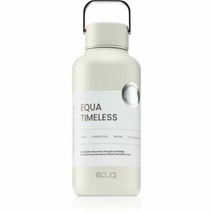 Equa Timeless nerezová láhev na vodu malá barva Off White 600 ml obraz