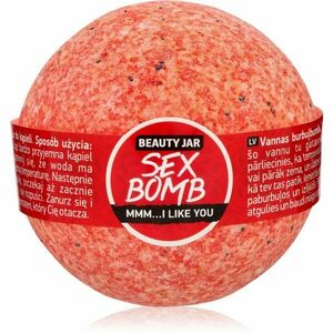Beauty Jar Sex Bomb Mmm...I Like You koupelová bomba s vůní šťavnatých jahod 150 g obraz