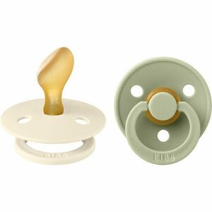 BIBS Colour Size 1: Anatomical 0-6 months dudlík Ivory / Sage 2 ks obraz