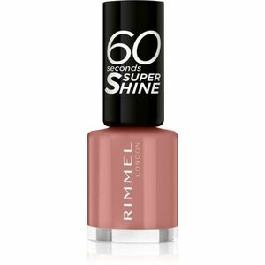 Rimmel 60 Seconds Super Shine lak na nehty odstín 230 Mauve To The Music 8 ml obraz