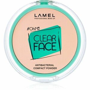 LAMEL OhMy Clear Face kompaktní pudr s antibakteriální přísadou odstín 403 Rosy beige 6 g obraz