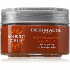 Dermacol Sun cukrový tělový peeling třpytivý 200 g obraz