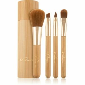 Luvia Cosmetics Bamboo Travel sada štětců cestovní obraz