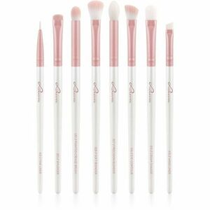 Luvia Cosmetics Prime Vegan All Eye Want sada štětců na oči Candy (Pearl White / Rose) 8 ks obraz