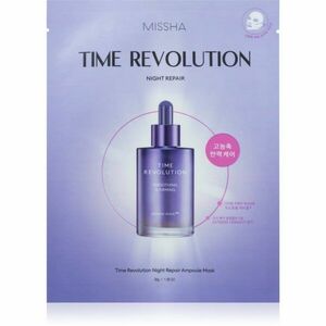 Missha Time Revolution Night Repair Ampoule plátýnková maska proti vráskám 30 g obraz