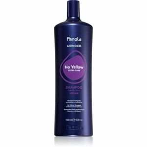 Fanola Wonder No Yellow Extra Care Shampoo šampon neutralizující žluté tóny 1000 ml obraz