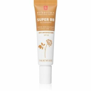 Erborian Super BB Covering Care-Cream BB krém pro bezchybný a sjednocený vzhled pleti malé balení odstín Caramel 15 ml obraz