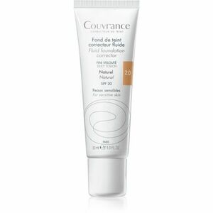 Avène Couvrance Fluid Foundation Corrector tekutý krycí make-up SPF 20 odstín 2.0 Natural 30 ml obraz