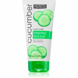 Beauty Formulas Cucumber osvěžující pleťový peeling 150 ml obraz