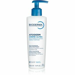 Bioderma Atoderm Créme Ultra vyživující tělový krém pro normální až suchou citlivou pokožku bez parfemace 200 ml obraz