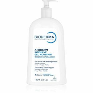 Bioderma Atoderm Intensive Gel Moussant výživný pěnivý gel pro velmi suchou citlivou a atopickou pokožku 1000 ml obraz