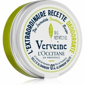 L’Occitane Verbena The Incredible Deodorant Recipe krémový deodorant 50 g obraz