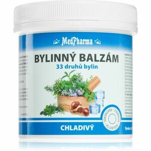 MedPharma Bylinný balzám chladivý přírodní balzám na unavené svaly 250 ml obraz