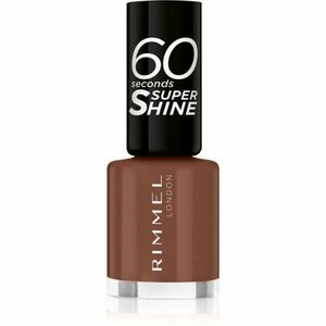 Rimmel 60 Seconds Super Shine lak na nehty odstín 140 Chocolate Eclipse 8 ml obraz