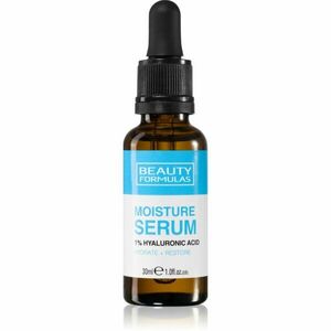 Beauty Formulas Moisture 1% Hyaluronic Acid intenzivně hydratační sérum 30 ml obraz
