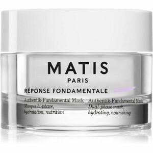 MATIS Paris Réponse Fondamentale Authentik-Fundamental Mask regenerační a hydratační maska na obličej pro dvoufázové ošetření pleti 50 ml obraz