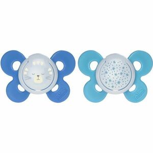Chicco Physio Comfort Night 16-36 m dudlík Cat/Stars 2 ks obraz