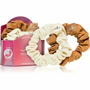 invisibobble Sprunchie Slim Creme de Caramel gumičky do vlasů 2 ks 2 ks obraz
