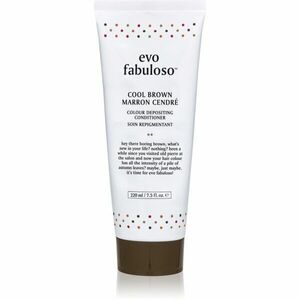 EVO Fabuloso Colour Boosting Treatment kondicionér pro zvýraznění barvy vlasů odstín Cool Brown 220 ml obraz