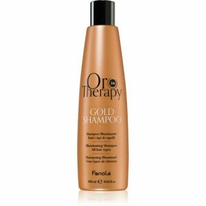 Fanola Oro Therapy Gold Shampoo hydratační šampon s 24karátovým zlatem 300 ml obraz