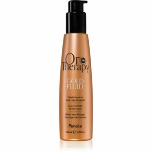 Fanola Oro Therapy Gold Fluid mléko na vlasy s 24karátovým zlatem 200 ml obraz