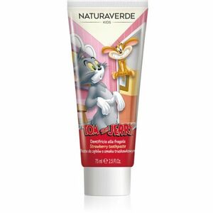 Disney Tom & Jerry Toothpaste zubní pasta pro děti Strawberry 75 ml obraz