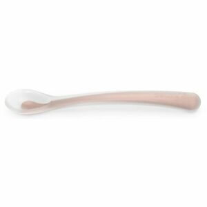Suavinex Colour Essence Silicone Spoon lžička 4 m+ Marshmallow Nude 1 ks obraz