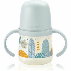 Suavinex Dreams First dětská láhev s držadly Blue 6 m+ 150 ml obraz