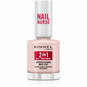 Rimmel Nail Nurse 2-in-1 podkladový lak na nehty se zpevňujícím účinkem 12 ml obraz