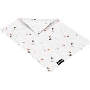 T-TOMI BIO Muslin Diaper Under the Head mušelínová plena pod hlavičku Love 30 x 40 cm 1 ks obraz