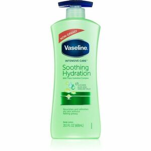 Vaseline Intensive Care zklidňující tělové mléko s pumpičkou Aloe Fresh 600 ml obraz