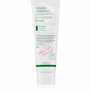 AXIS-Y 6+1+1 Advanced Formula Sunday Morning Refreshing Cleansing Foam hloubkově čisticí krémová pěna pro citlivou pleť 120 ml obraz