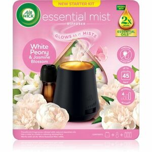 Air Wick Aroma Mist White Peony & Jasmine Blossom aroma difuzér s náplní + baterie 1 ks obraz