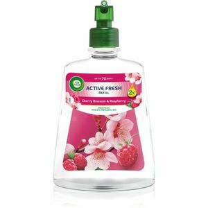 Air Wick Active Fresh Cherry Blossom & Rasberry osvěžovač vzduchu – náhradní náplň 228 ml obraz