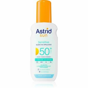 Astrid Sun Sensitive mléko na opalování ve spreji SPF 50+ s vysokou UV ochranou 150 ml obraz