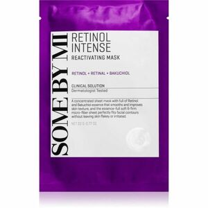 Some By Mi Retinol Intense Reactivating Mask protivrásková plátýnková maska pro zralou pleť 22 g obraz
