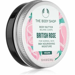 The Body Shop British Rose Body Butter tělové máslo s vyživujícím účinkem 50 ml obraz