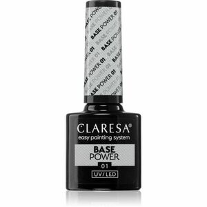 Claresa UV/LED Base Power podkladový lak pro gelové nehty odstín 01 5 g obraz