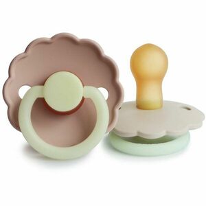 FRIGG Daisy Size 1: 0-6 months dudlík Blush night/Cream night 2 ks obraz