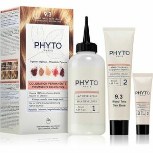 Phyto Color barva na vlasy bez amoniaku odstín 9.3 Very Light Golden Blonde 1 ks obraz