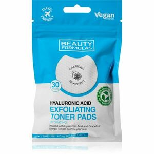 Beauty Formulas Hyaluronic Acid odličovací tampony s hydratačním účinkem 30 ks obraz