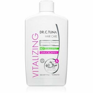 Farmasi Dr. C. Tuna Garlic & Capixyl obnovující šampon pro jemné a poškozené vlasy 500 ml obraz