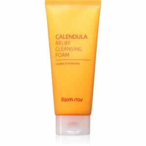 Farmstay Calendula zklidňující čisticí pěna 180 ml obraz