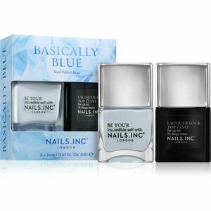 Nails Inc. Basically Blue sada laků na nehty obraz