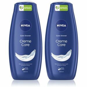 NIVEA Creme Care krémový sprchový gel výhodné balení 2 x 500 ml obraz