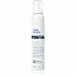 milk_shake® Silver Shine Whipped Cream pěnový kondicionér neutralizující žluté tóny 200 ml obraz