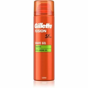 Gillette Fusion5 Sensitive gel na holení pro citlivou pleť 200 ml obraz