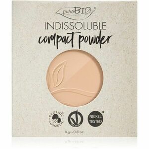 puroBIO Cosmetics Indissouble kompaktní pudr – náhradní náplň odstín 02 9 g obraz
