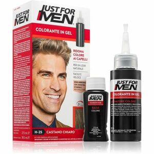 Just for Men Color Kit tónovací barva na vlasy pro muže odstín H-25 Light Brown 1 ks obraz