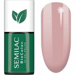 Semilac UV Hybrid BioColor gelový lak na nehty s použitím UV/LED lampy odstín 714 Rosy Seashell 7 ml obraz